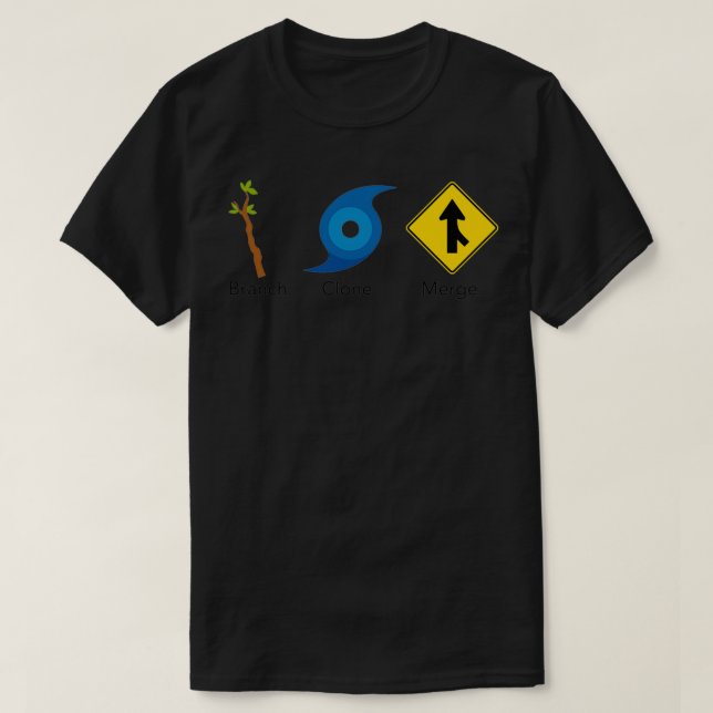 Koppla Gren-klon till kommandon T Shirt (Design framsida)