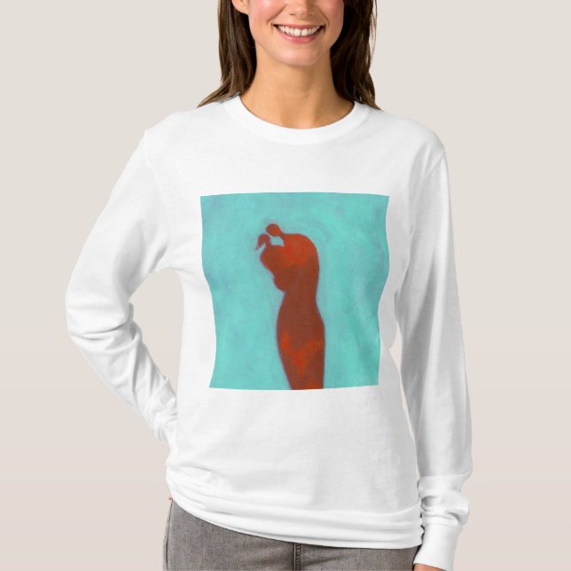 Koppla ihop att omfamna tee shirt (Framsida)