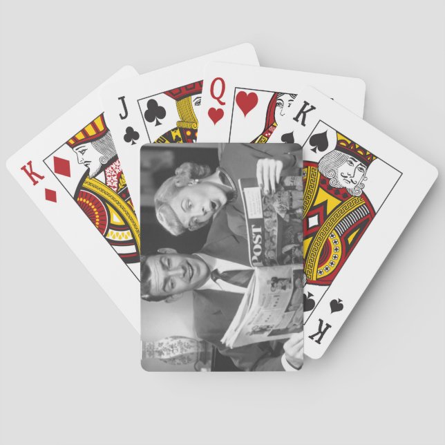 Koppla ihop den läs- tidskriften casinokort (Baksidan)