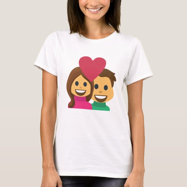 Koppla ihop Emoji T Shirt (Framsida)