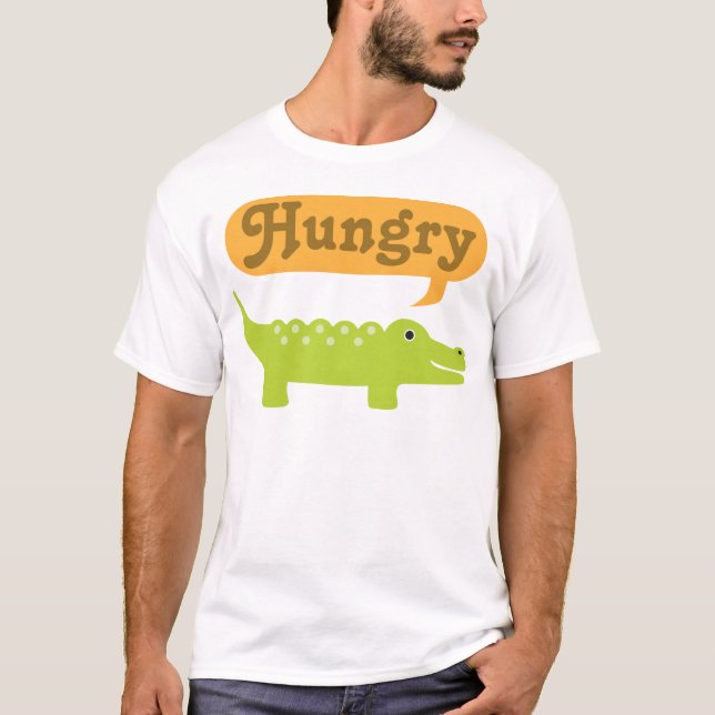 Koppla ihop gulligt hungrigt för dig tee shirt (Framsida)