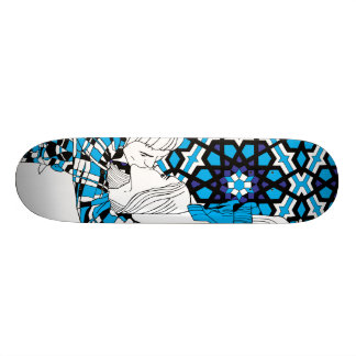Koppla ihop kyssen av Keren Richter Old School Skateboard Bräda 18 Cm