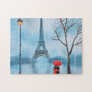 Koppla ihop på Eiffel tornParis måla Pussel