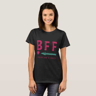 Koppla ihop Utslagsplatsen-BFF jag vet att hon är T-shirt