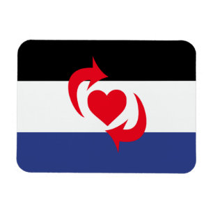 KOPPLA PRIDEFLAGGA MAGNET