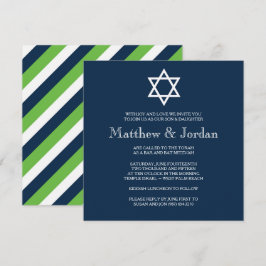 Koppla samman den moderna pubMitzvah inbjudan -