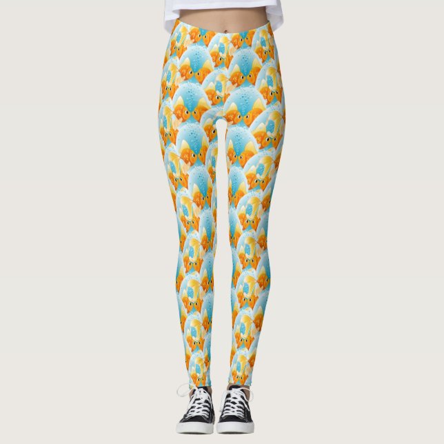 KOPPLA SAMMAN FISKEN LEGGINGS (Framsida)