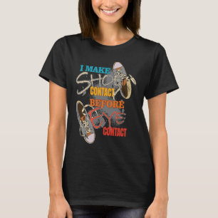 Koppla skon före Öga-kontakten med skärmsläckare T Shirt