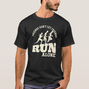 Koppla Springer Springa matchning av körningsvänne T Shirt