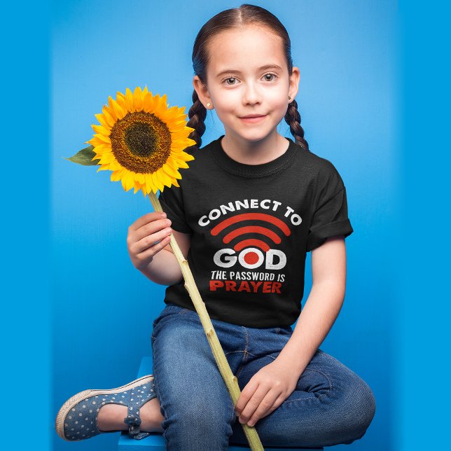 Koppla till Gud med lösenordsbölaren och ge Christ T Shirt (Skapare uppladdad)