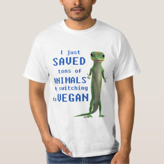 Koppla till veganen t-shirt