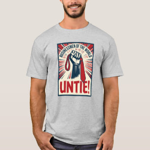 KOPPLA UPP! Antikorporativ kontorshumor-design T Shirt
