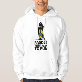 Koppla upp Roligten till SUP-design Hoodie