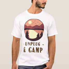 Koppla ur & campa Camping Retreat T Shirt