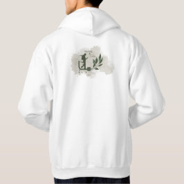 Koppla ur och utöka | Minimalistisk Motivational H Hoodie