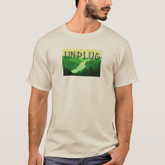 Koppla ur t shirt (Framsida)
