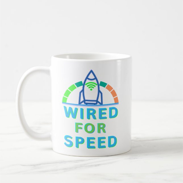 Kopplad för hastighet kaffemugg (Vänster)