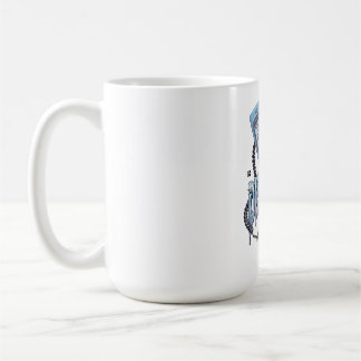 Kopplad Y2K-flipphone Uppbrottsmelankoli Vin Kaffemugg