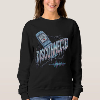 Kopplad Y2K-flipphone Uppbrottsmelankoli Vin T Shirt