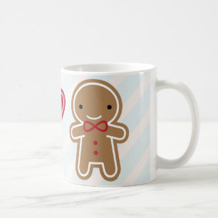 Kopplar ihop den gulliga Kawaii för kakan Kaffemugg