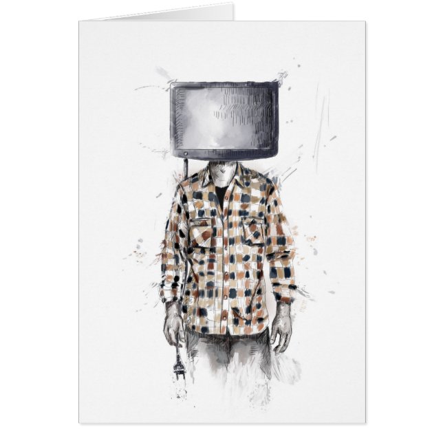 kopplat från hälsningskort (Framsidan)