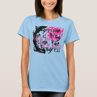 Kopplat mind (Rosa) T Shirt