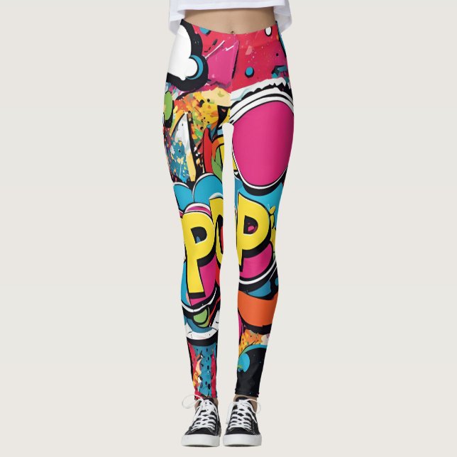 Koppling av teknisk puls i digital krets leggings (Framsida)