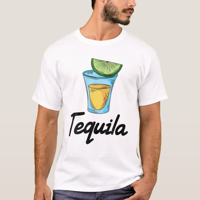 Koppling mellan två par - Tequila - 2 av 2 - Party T Shirt (Framsida)