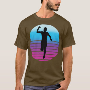 Koppling till Idrottsman av Springer för Fitness S T Shirt