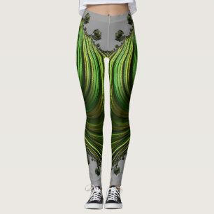 Kopplingar ~ grönt vit ~ Original Leggings