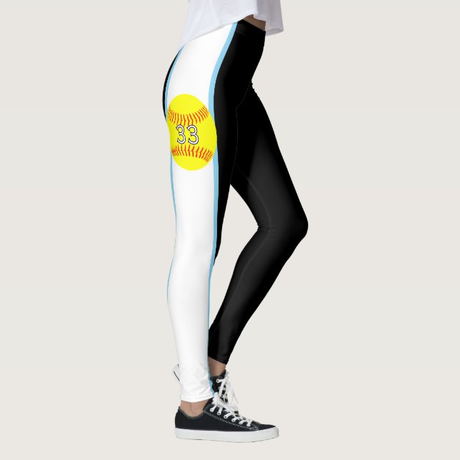 Kopplingar med Anpassningsbar nummer Leggings (Höger)