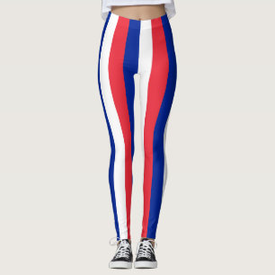 Kopplingar med flagga av Frankrike Leggings