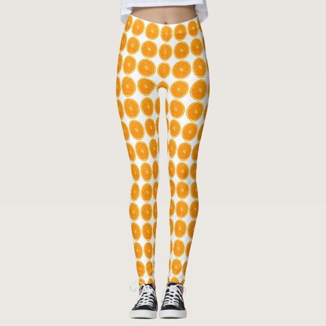 Kopplingar - Orange Segment 2 Leggings (Framsida)