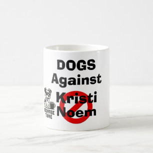 Koppmugg - Hundar mot Kristi Noem Kaffemugg