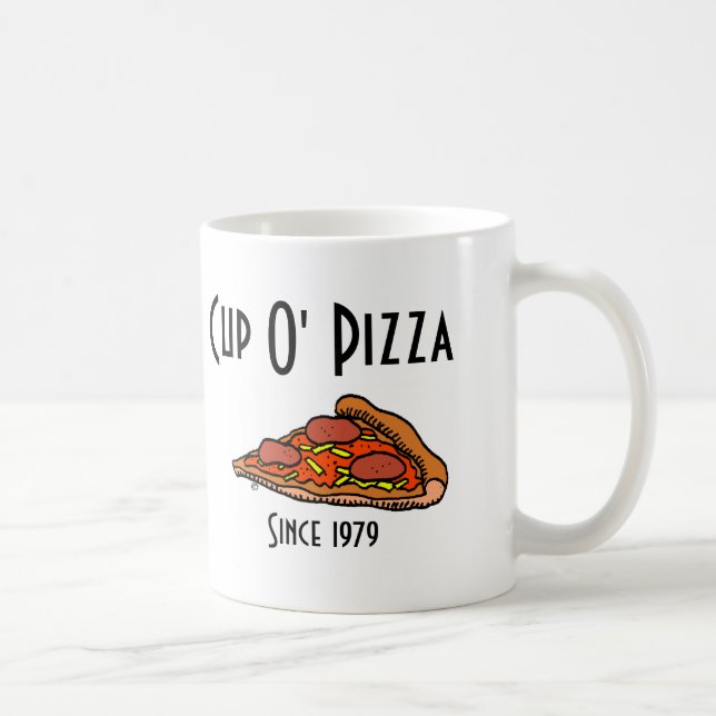 KoppO Pizza efter 1979 Kaffemugg (Höger)