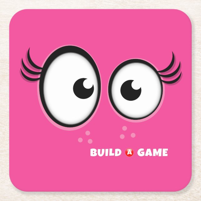 Koppservice Underlägg Papper Kvadrat (Framsidan)