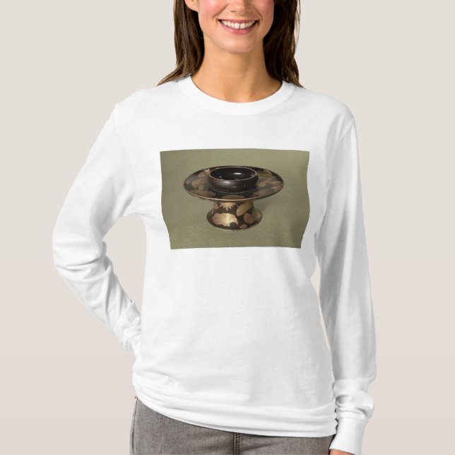 Koppstativ med "Nashiji" dekoration T-shirt (Framsida)