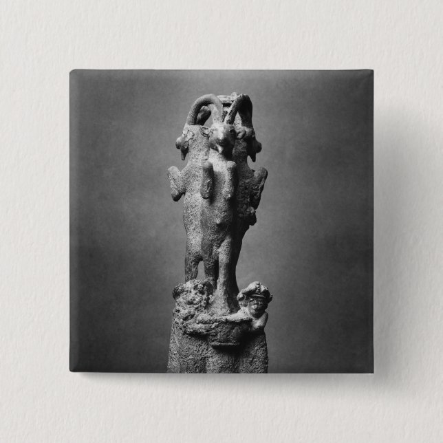 Koppstativ som göras upp av tre ibexes knapp (Framsida)