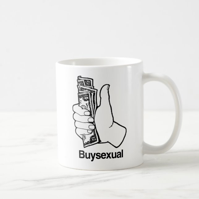 Köpsexuell Kaffemugg (Höger)