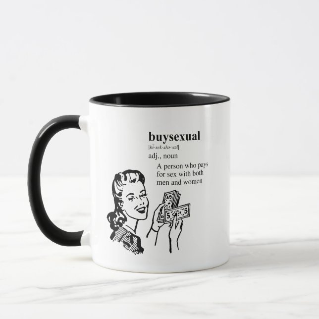 KÖPSEXUELL MUGG (Vänster)