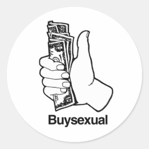 Köpsexuell Runt Klistermärke