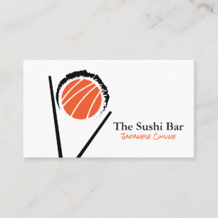 Kopsticks   Sushi Roll Visitkort