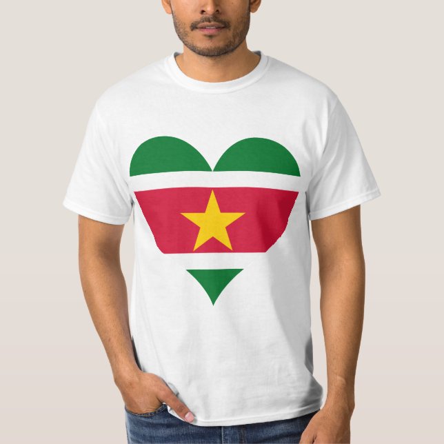 KöpSurinam flagga T-shirt (Framsida)