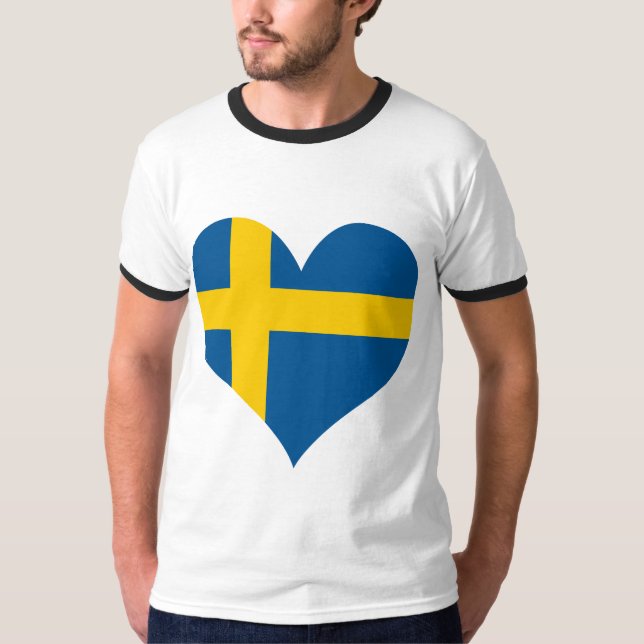 Köpsverigeflagga T-shirt (Framsida)