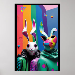 Köpte i en Bunny Moment Poster
