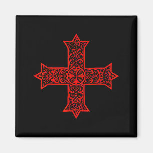 Koptisk kors Koptisk-ortodoxa kyrkan Östlig Kristu Magnet