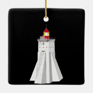 Kopu Lighthouse Julgransprydnad Keramik