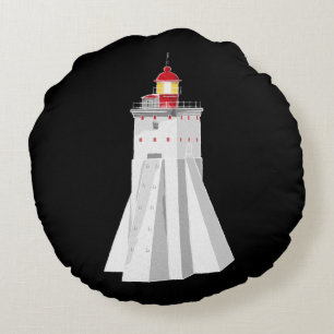 Kopu Lighthouse Rund Kudde