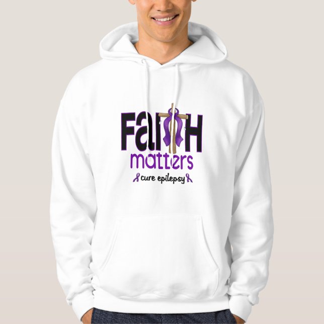 Kor 1 för epilepsitromaterier hoodie (Framsida)