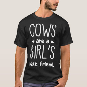 Kor är en tjej bästa vän t shirt